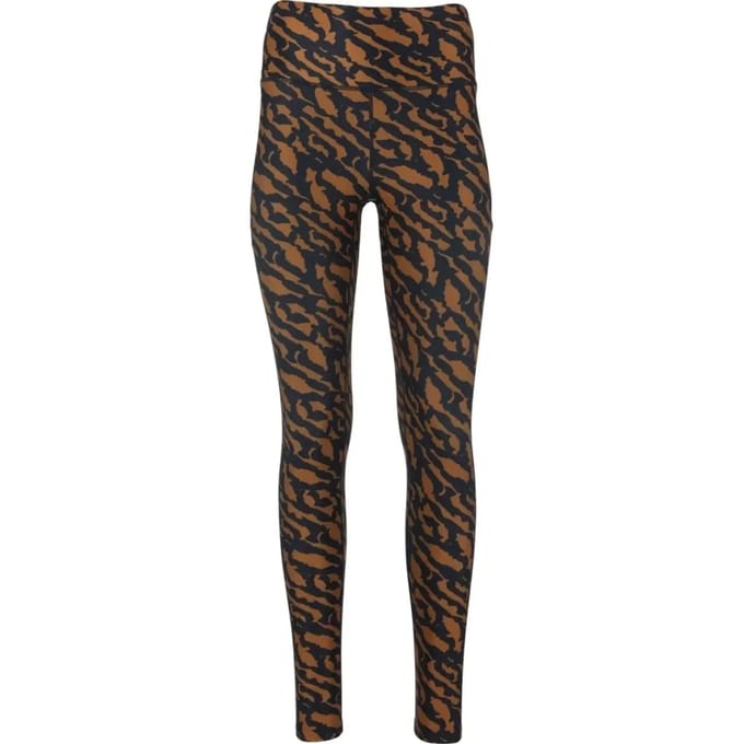 ATHLECIA - windia w printed tights - Lange trainingslegging dames - Meerkleurig