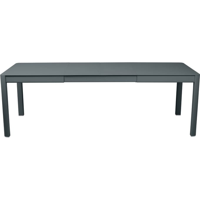 Fermob Ribambelle tafel - 26 stormgrijs - 2 Inlegplaten