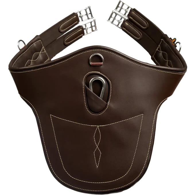 Kentucky Horsewear - Buiklapsingel bruin 130 cm