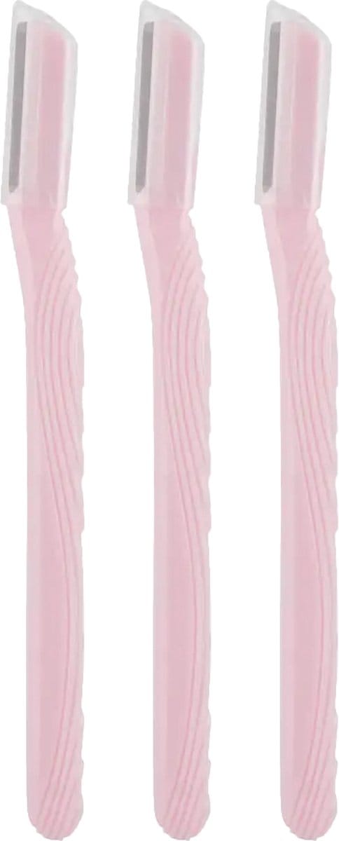 INTER-ESQUE - Wenkbrauw Mesje - Dermaplaning - 3 Stuks - Roze