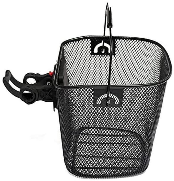 Fietsmand Afneembaar Met Clip Bevestiging - Multifunctionele Stuur- en Achtermand