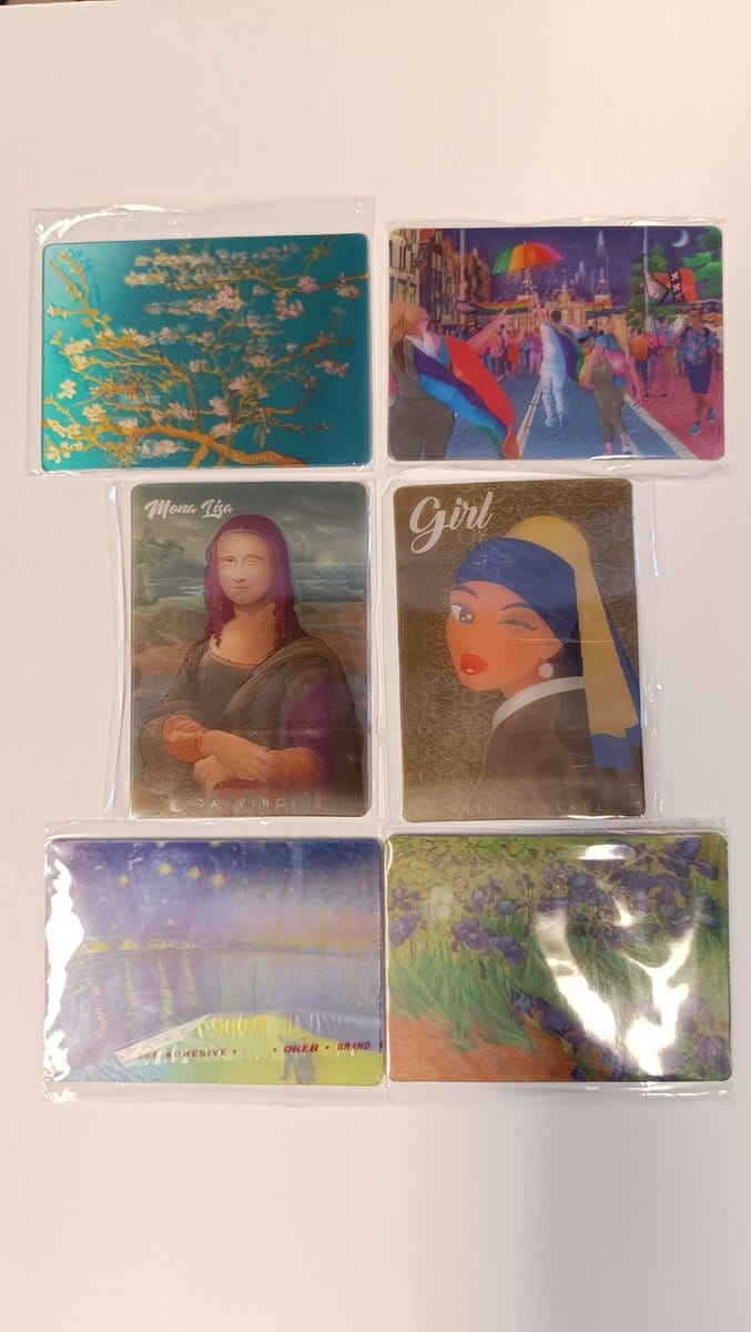 Holland Holografische Magneetjes Set #1 (6 Stuks)