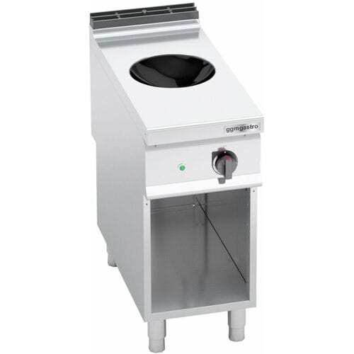 GGM Gastro Induktionswok - 5 kW Zilver