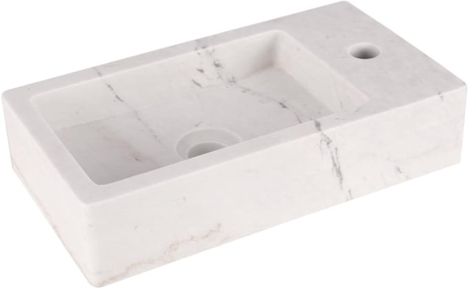 DIFFERNZ - Fontein Hura L - Marmer - 40x22 cm