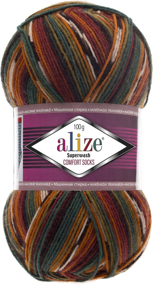 Sokkenwol Alize Comfort Superwash - 4447