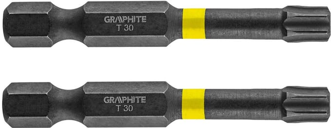 Graphite - TX30 Schroefbit - 50 mm - S2 Staal - Hoge Koppel