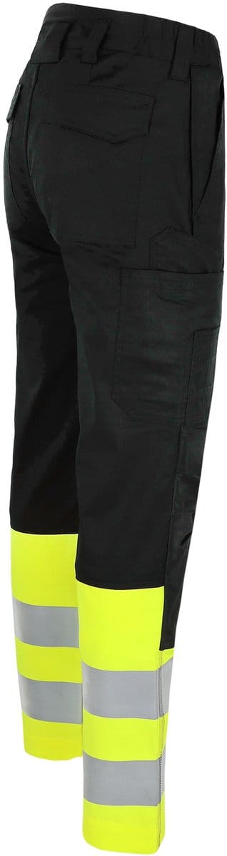 Herock Axo High Vis Werkbroek Zwart / 52