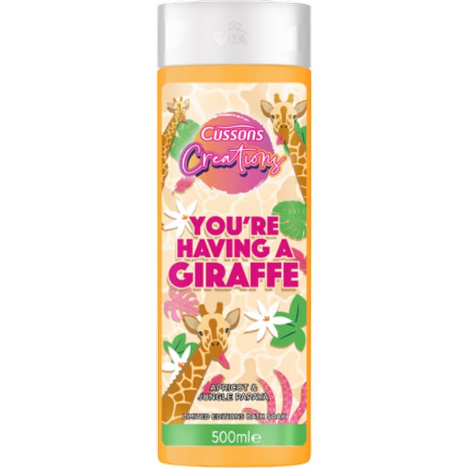 Cussons Creations Giraffe Badzeep – 500ml