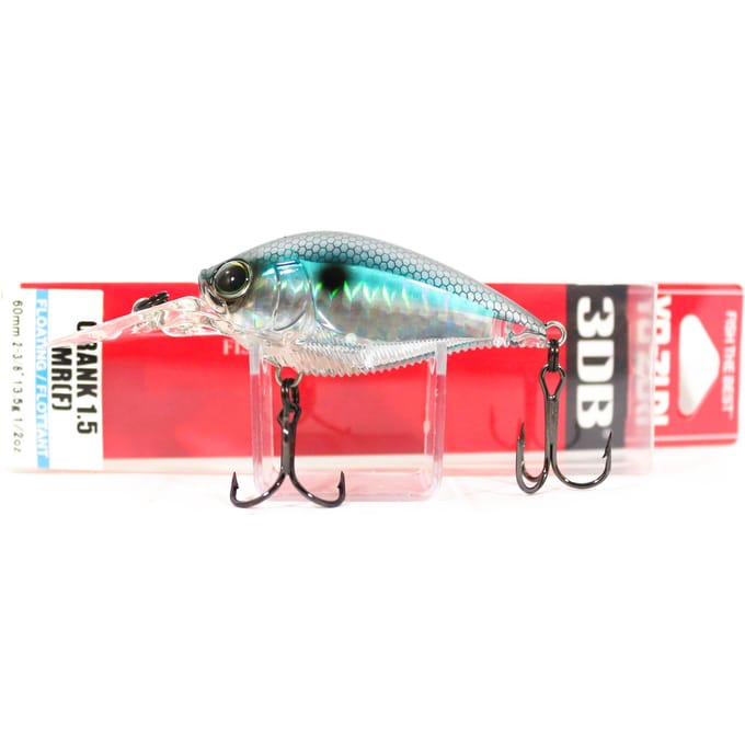 Yo Zuri Duel 3DB 1.5 MR Mid Crank 60 mm drijvend kunstaas R1353-PSH (0546) gray