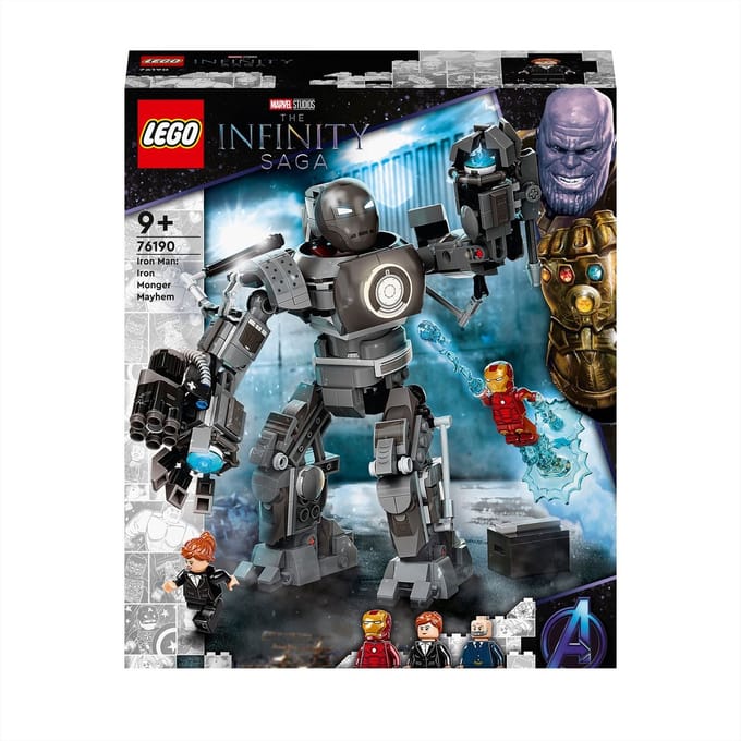 LEGO Super Heroes Iron Man: Iron Monger Mayhem 76190