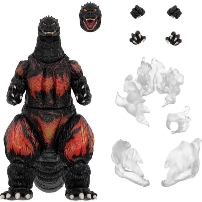 Super7 Toho Ultimates Action Figure Burning Godzilla 1995 20 cm Action Figuur