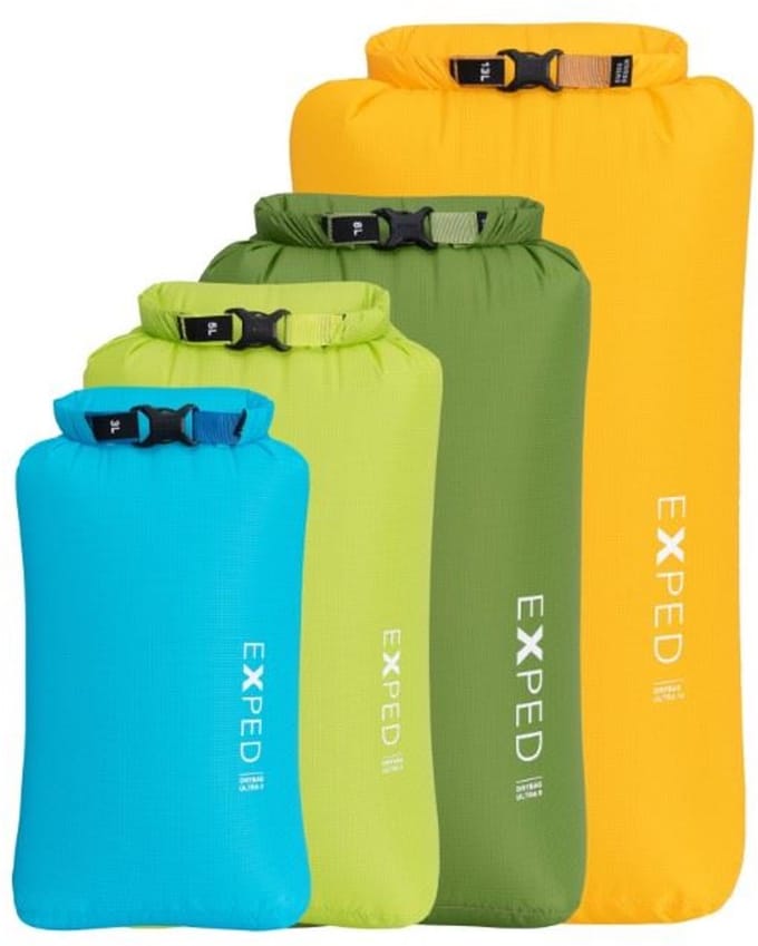 Exped Drybag Ultra Set (3 5 8 13) Opbergzak Assorti