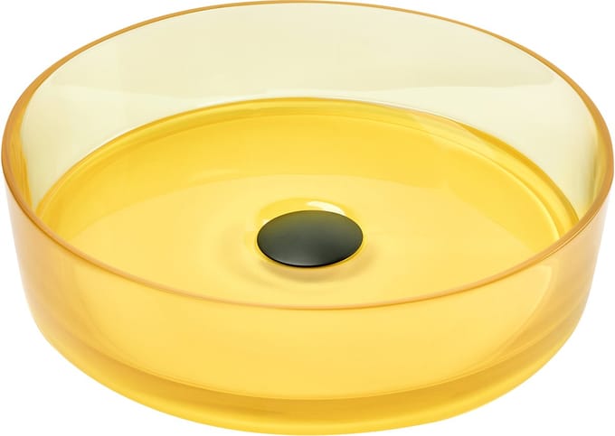 TOLOSA - Wastafel - Geel - Solide ondergrond