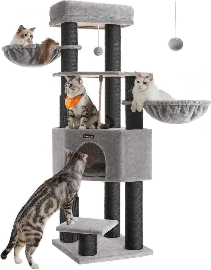 Nancy's Kattenboom XL - Luxe Kattenhuis - Krabpaal - Katten
