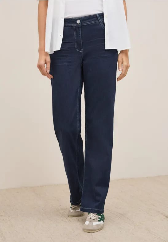 Uitgerolde Wide Legs jeans