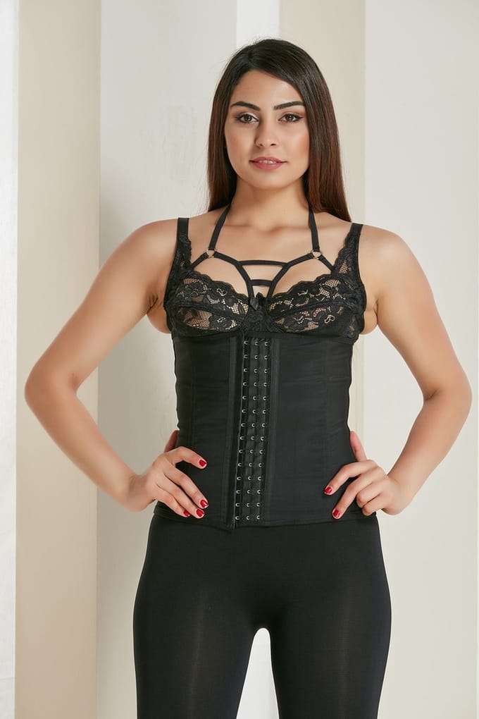 Waist trainer 100% latex maat 44/XXL