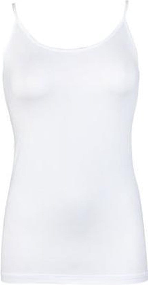 Beeren dames hemd spaghetti bandjes Elegance wit-M - M