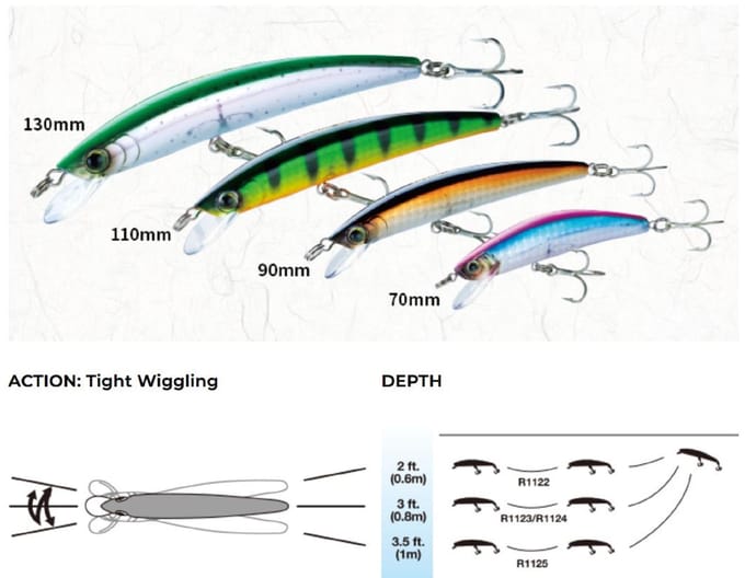 Yo Zuri Crystal Minnow 130 mm drijvend kunstaas R1125-HCA (0131)