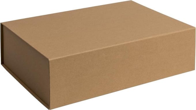 Cadeaudoos BRUIN, 35x25x10cm (10 stuks)