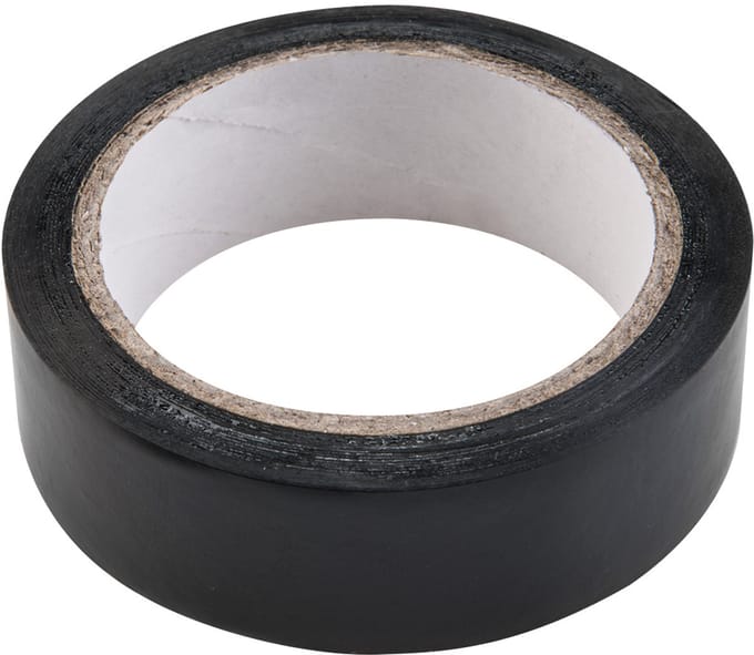 Grupa Topex - Isolatieband - 10m - 19mm - Zwart