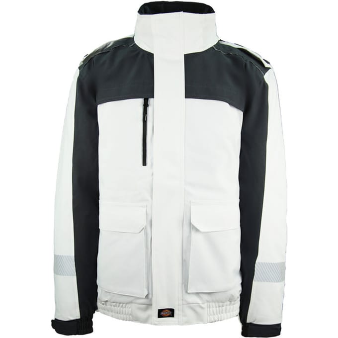 Dickies Winter Werkjas Waterdicht Heren Wit/Grijs