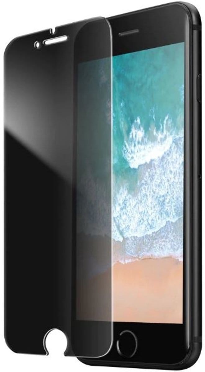 ShieldCase Tempered Glass Privacy Screenprotector geschikt voor Apple iPhone 7/8 - Glas - Beschermglas