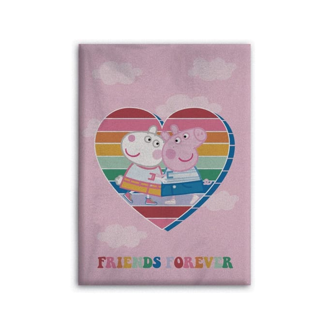Peppa Pig fleece deken