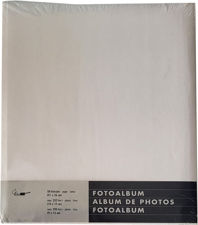 Fotoalbum 58 Pagina's Wit