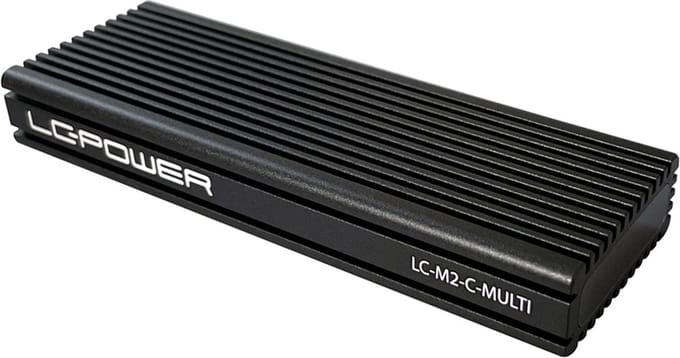 LC Power LC-M2-C-MULTI - opslagbehuizing - M.2 NVMe-kaart - USB 3.2 (Gen 2)