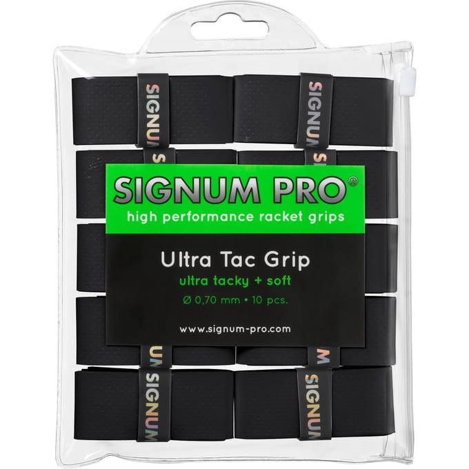 Signum Pro Ultra Tac Grip Verpakking 10 Stuks-Zwart
