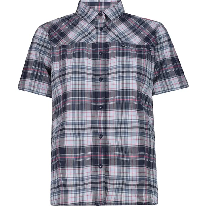 Vrouwelijke geruite blouse CMP
