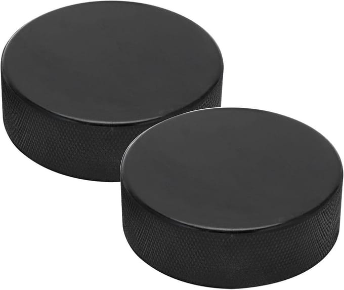 Klassieke IJshockeys Pulls voor Volwassenen Massief Rubber Zwart Trainingspucks