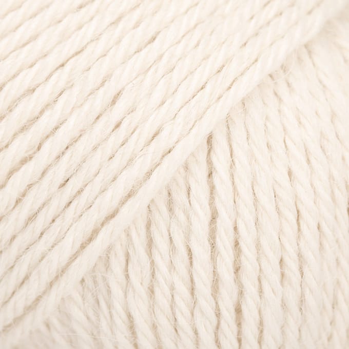 DROPS Puna Uni Colour - 01 naturel - Wol Garen