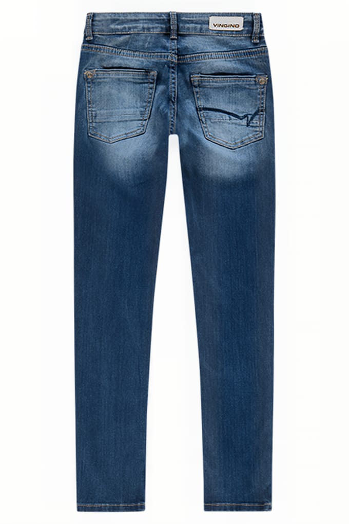 Vingino Bettine Blue Vintage Größe: 8 | Jeans Outlet | kids | Blau