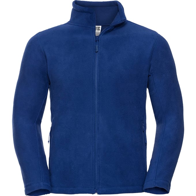 Russell Heren Full Zip Outdoor Fleece Jacket (Helder Koninklijk)