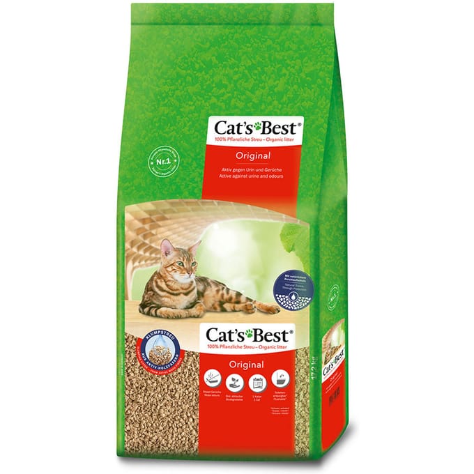 Cat's Best Oko Plus Korrels - Kattenbakvulling - 40 l