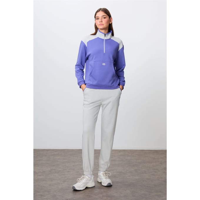 Kleurblok Fleece Trainingspak Set