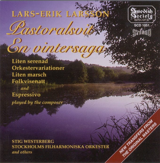 Stockholm Philharmonic Orchestra, Stig Westerberg - Larsson: Pastoral Suite, The Winter's Tale (CD)
