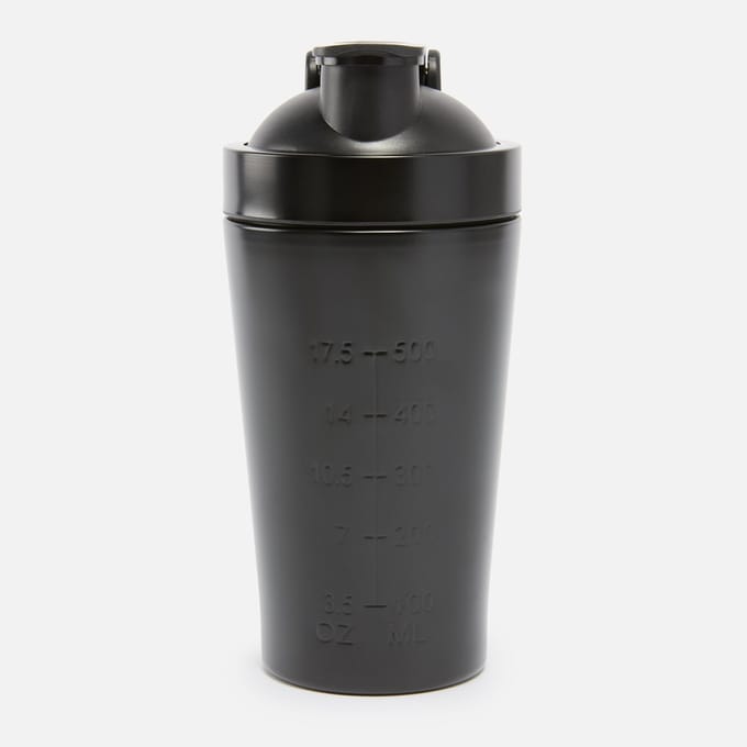 Myprotein mini shaker van gerecycled metaal - Zwart