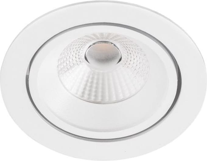 Inbouwspot LED Rond 6.5Watt IP44 Wit DTW