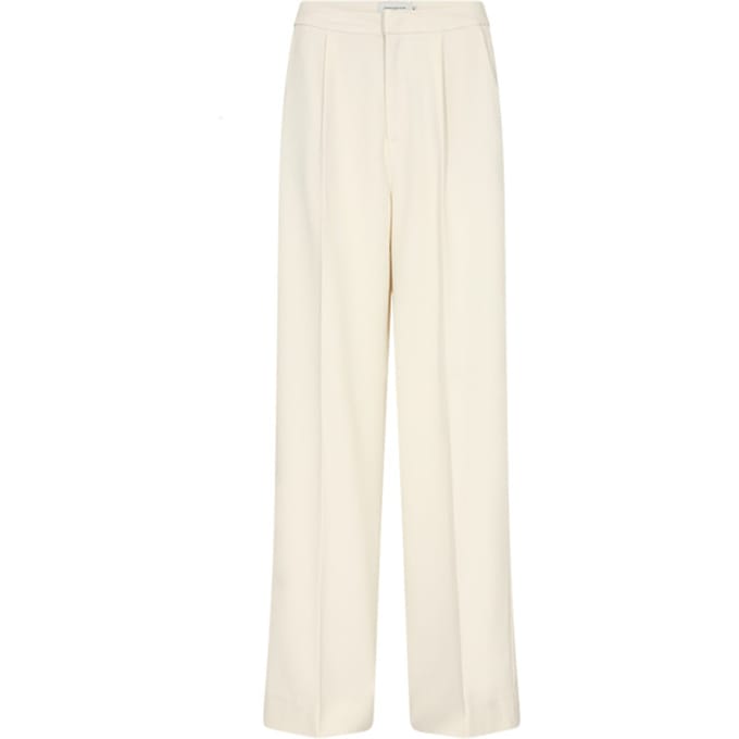 Copenhagen Muse Cmtailor-pants Broeken Dames - Creme - Maat L