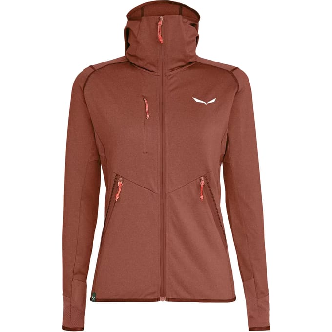 Hybride damesjack met capuchon Salewa Agner