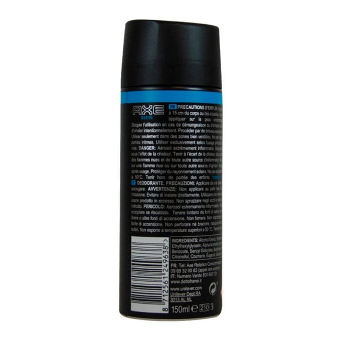 Axe - Deodorant Bodyspray - 100% Fresh Fragrance - Marine - Sea Breeze & Sage - 150 ml