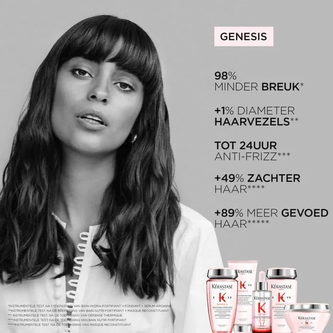 Kérastase - Genesis Shampoo + Conditioner + Elixir Ultime L'Huile Originale Hairoil - Set
