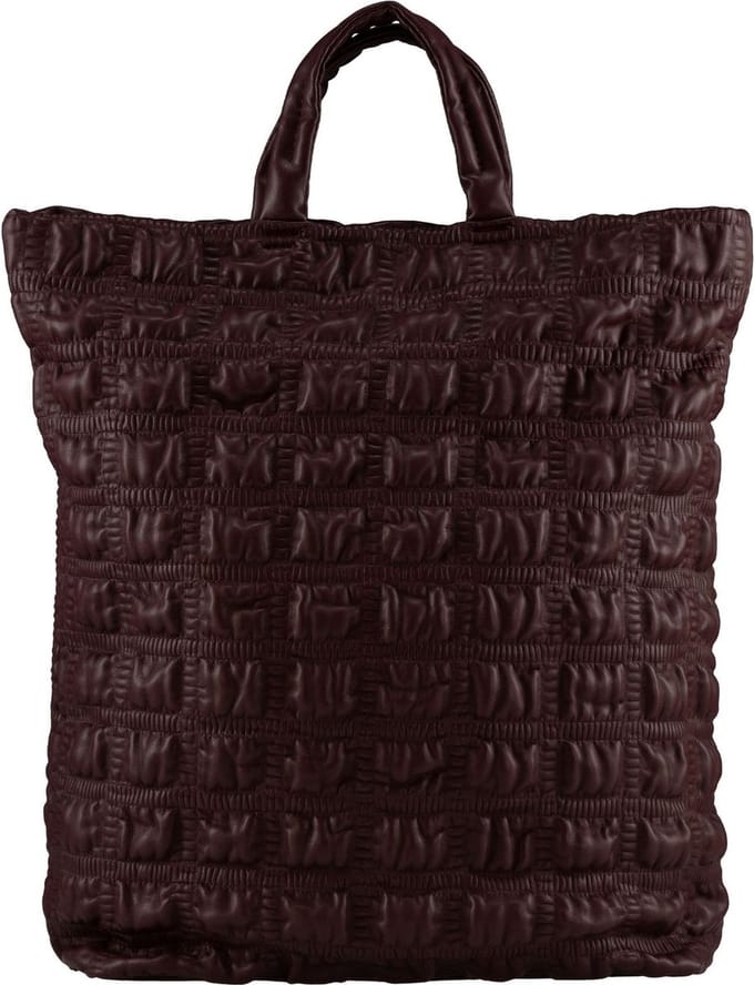 JOST Rugzak Schoudertas met laptopvak Senja X-Change Bag Wine Wijnrood