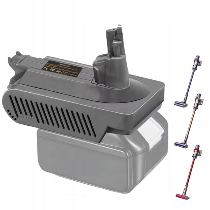 Rosfix Batterijadapter Vervanging - Geschikt voor Dyson V10 Animal/Absolute/Motorhead