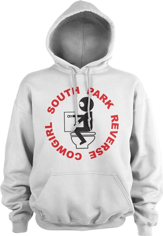 South Park Reverse Cowgirl-hoodie White