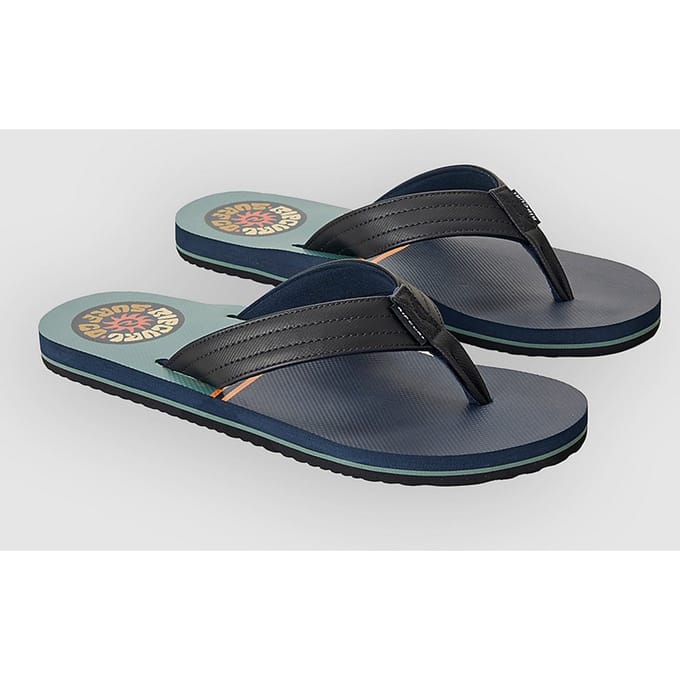 Rip Curl Ripper Bloom Slippers Blauw,Zwart EU 47 Man