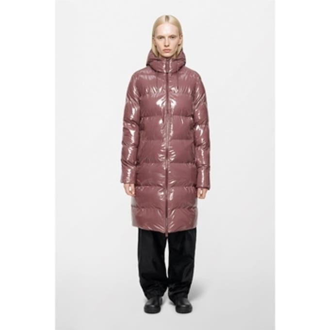 RAINS 15130R ALTA LONGER PUFFER JACKET W3 Roze S EU