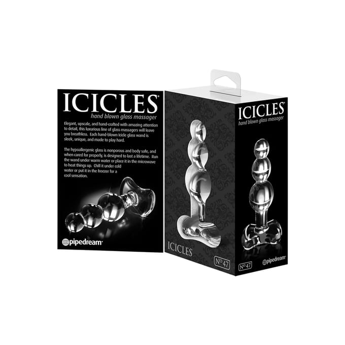 Pipedream IciclesbuttplugICICLES NO 47 CLEAR